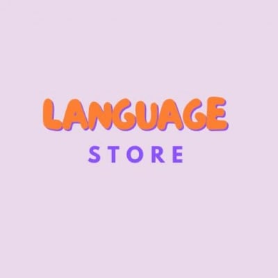 Language store logo
